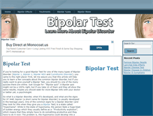 Tablet Screenshot of bipolartestnow.com